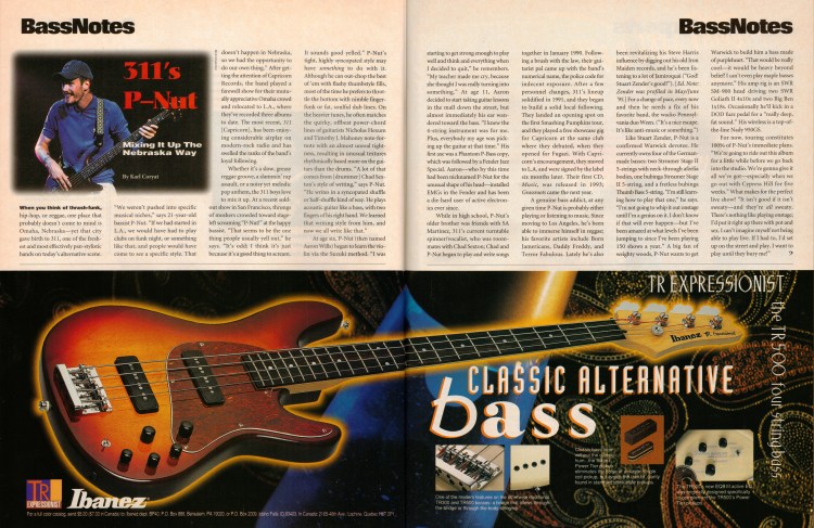 Bass Player Magazine: April 1996&nbsp;issue