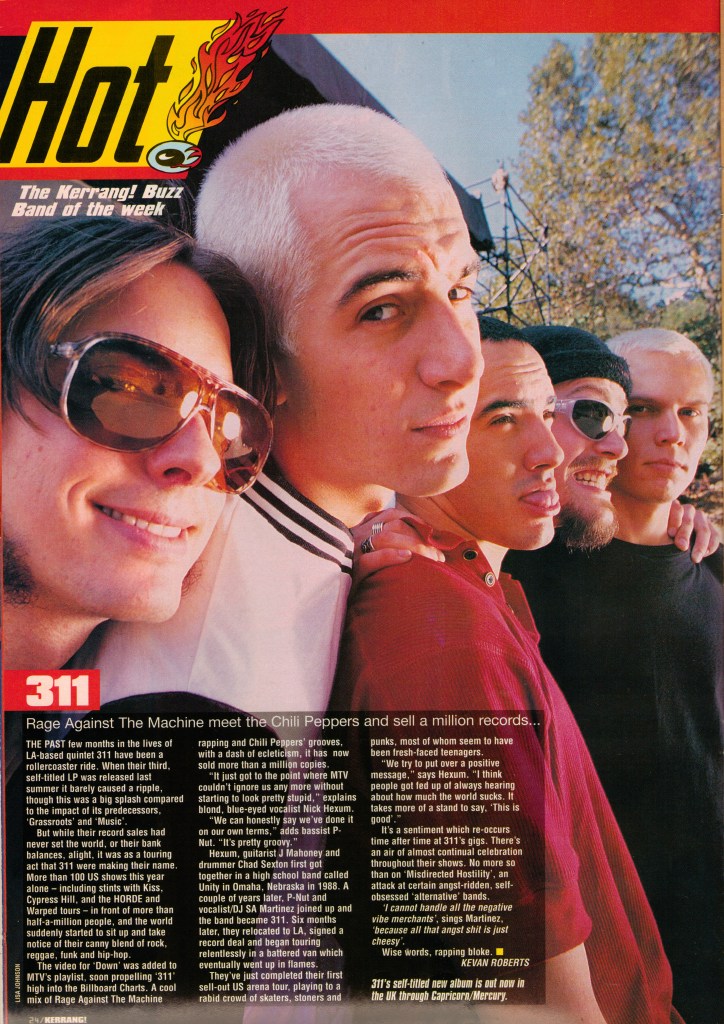 Kerrang Magazine: November 1996&nbsp;issue