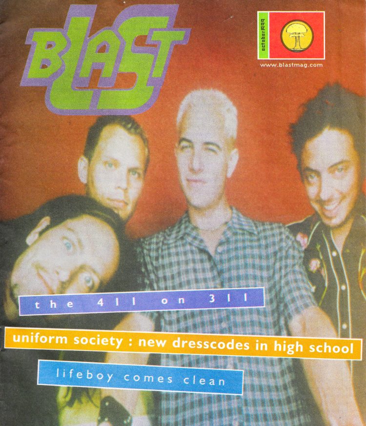 Blast Magazine: October 1999&nbsp;issue