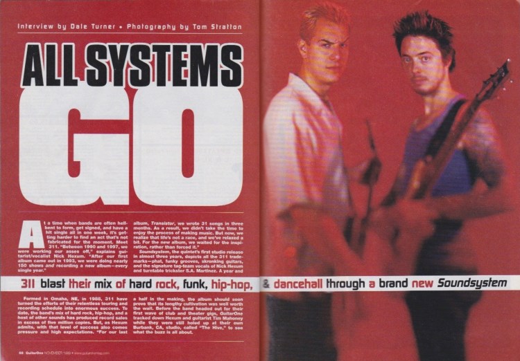 Guitar One Magazine: November 1999&nbsp;issue