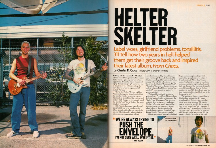 Guitar World: September 2001&nbsp;issue