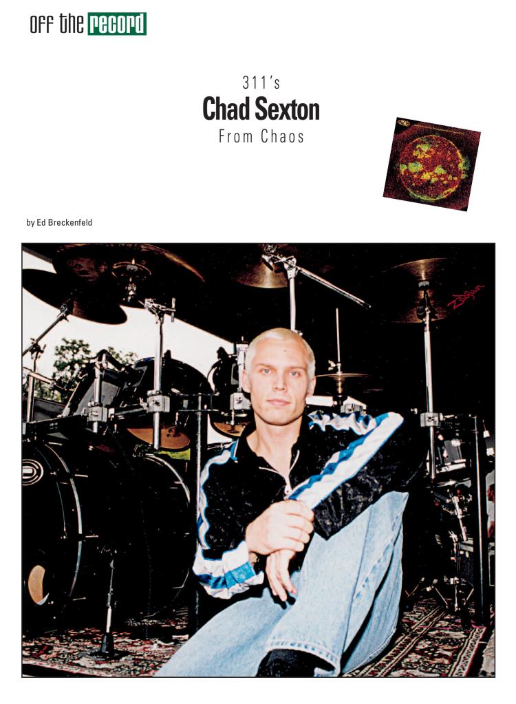 Modern Drummer: January 2002&nbsp;issue