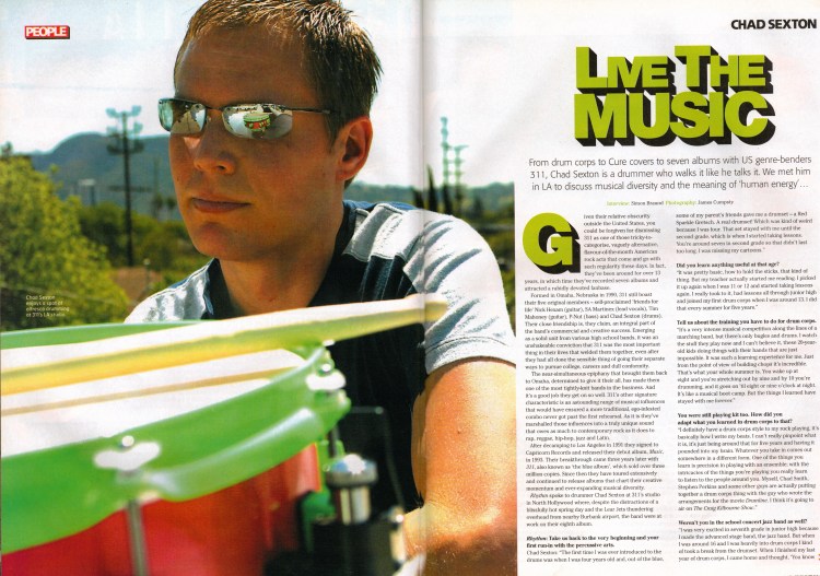 Rhythm Magazine: August 2003&nbsp;issue