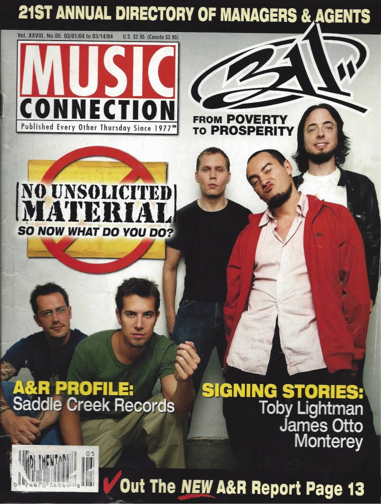 Music Connection: March 2004&nbsp;issue