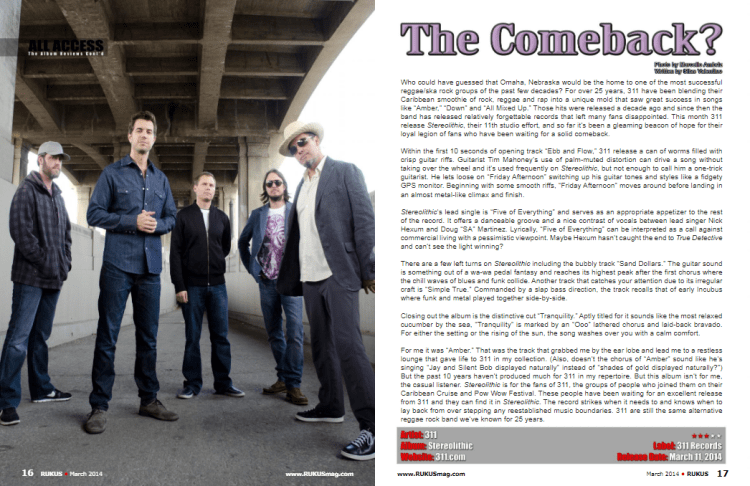 Rukus Magazine: March 2014&nbsp;issue