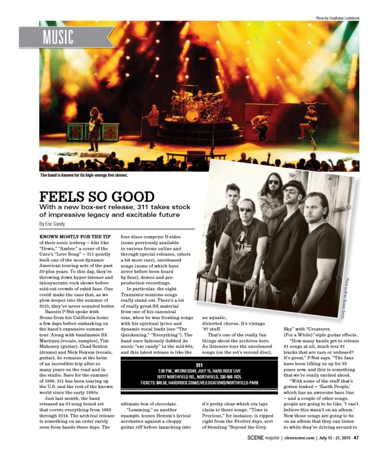 Scene Magazine: July 2015&nbsp;issue