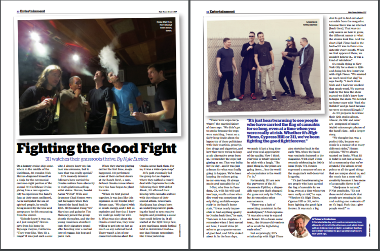 High Times Magazine: October 2017&nbsp;issue