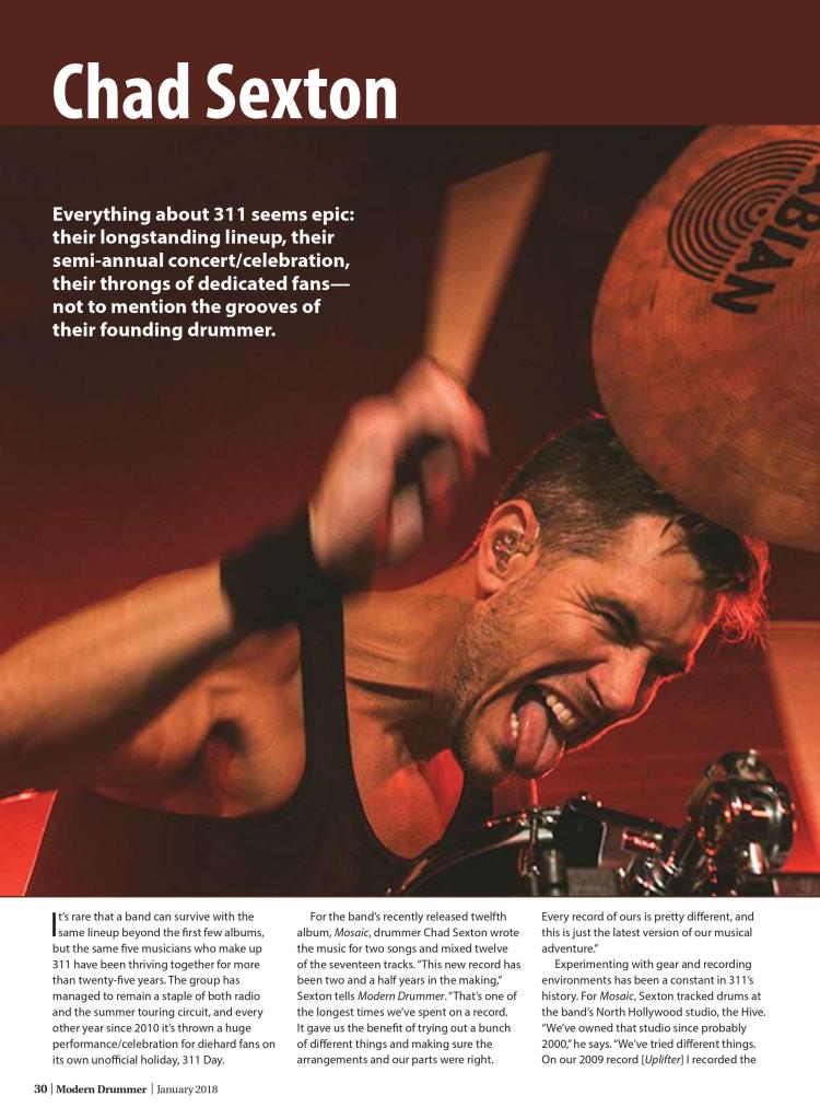 Modern Drummer Magazine: December&nbsp;2017