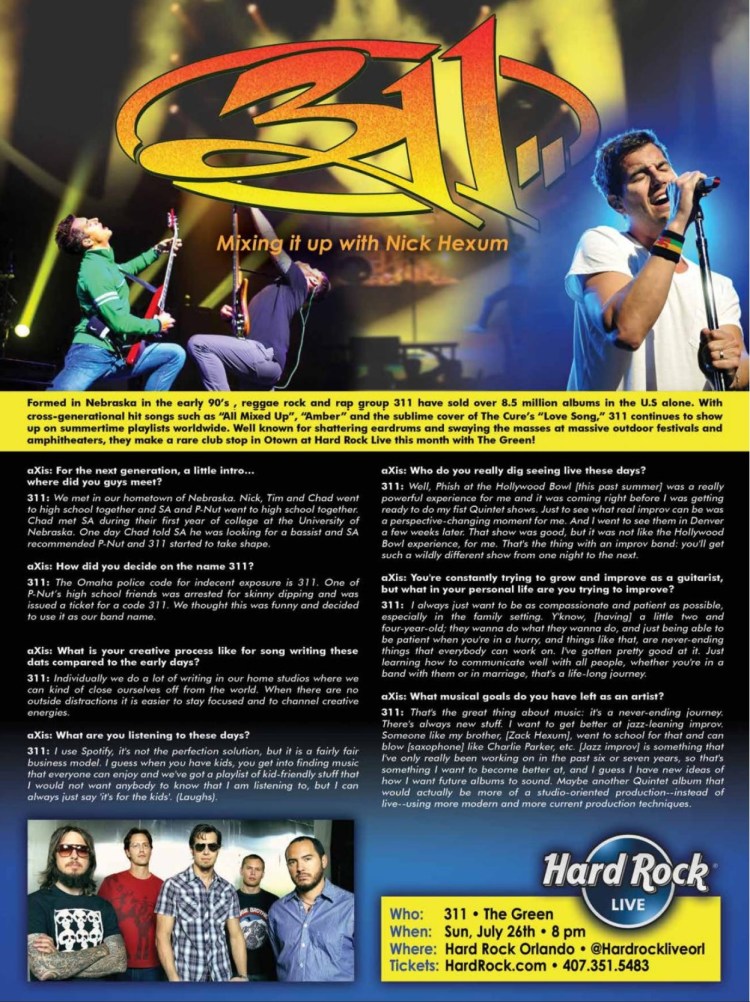 AXIS Magazine:   July 2015&nbsp;issue