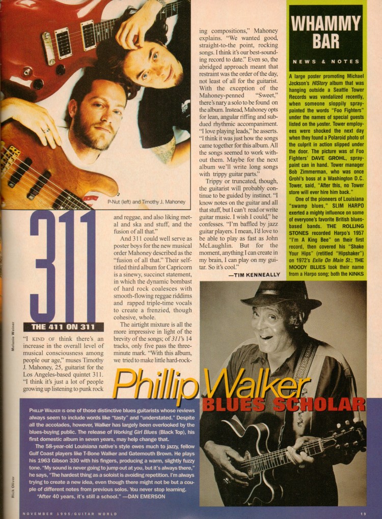 Guitar World: November 1995&nbsp;issue