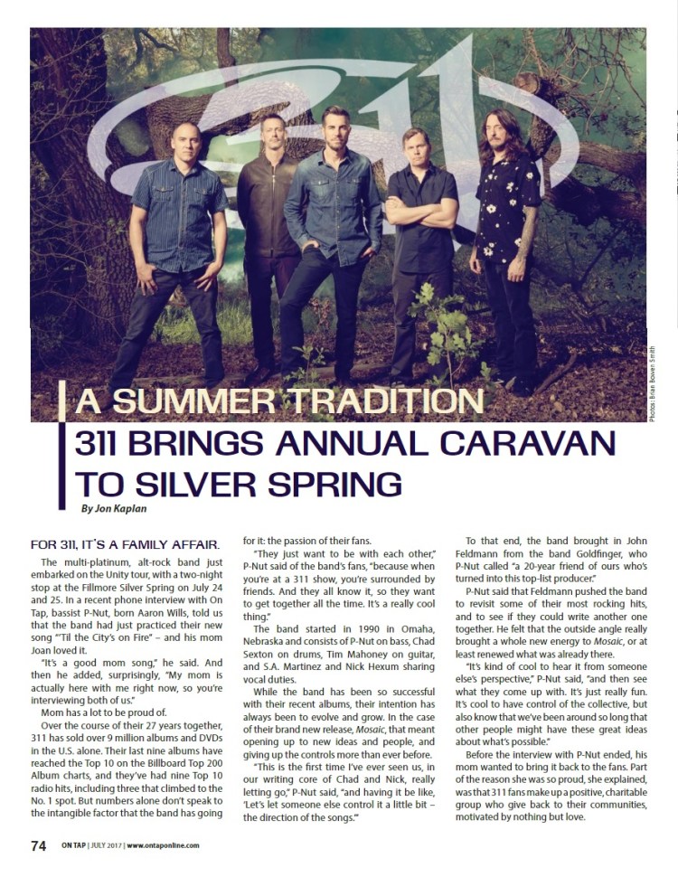 On Tap Magazine: July 2017&nbsp;issue