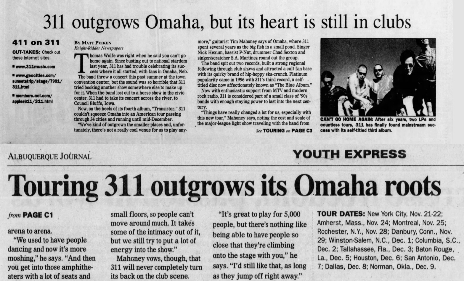 Albuquerque Journal (11/14/97)