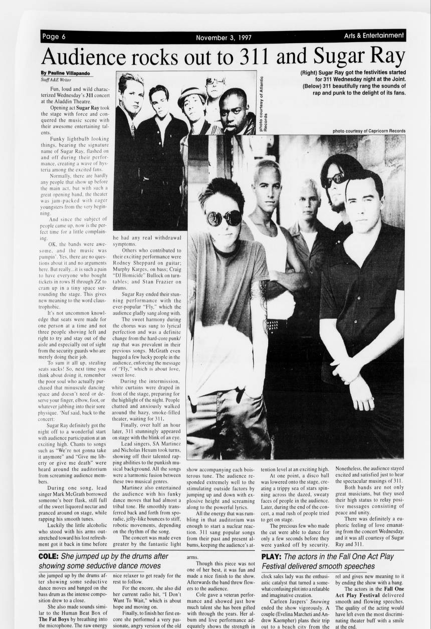 Rebel Yell (11/3/97)