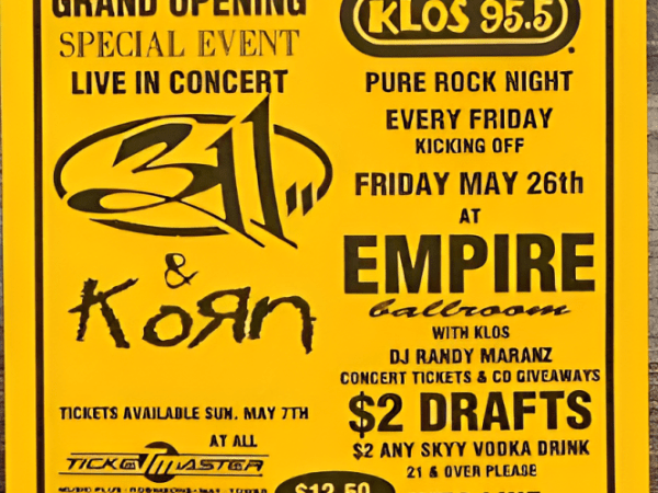 5/26/95 Costa Mesa,&nbsp;CA